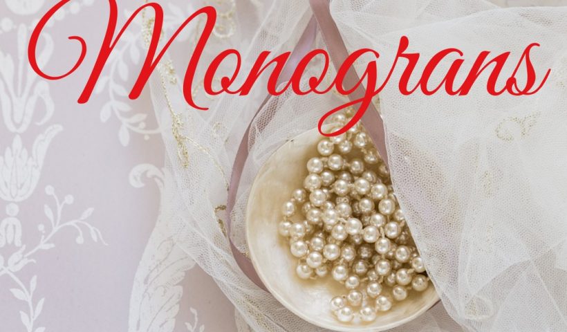 monograms 820x480 - The proper way to use monograms on wedding invitations - wedding, printing, paper, invitations, envelopes, designing, business, art