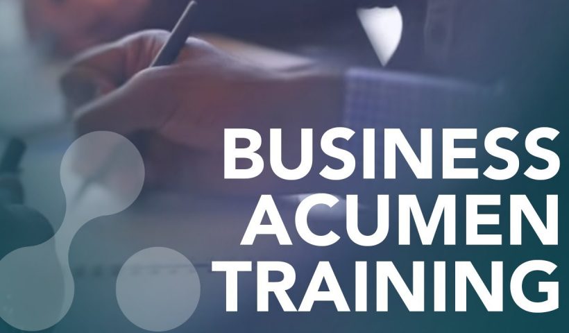 Award-winning business acumen training - training, business