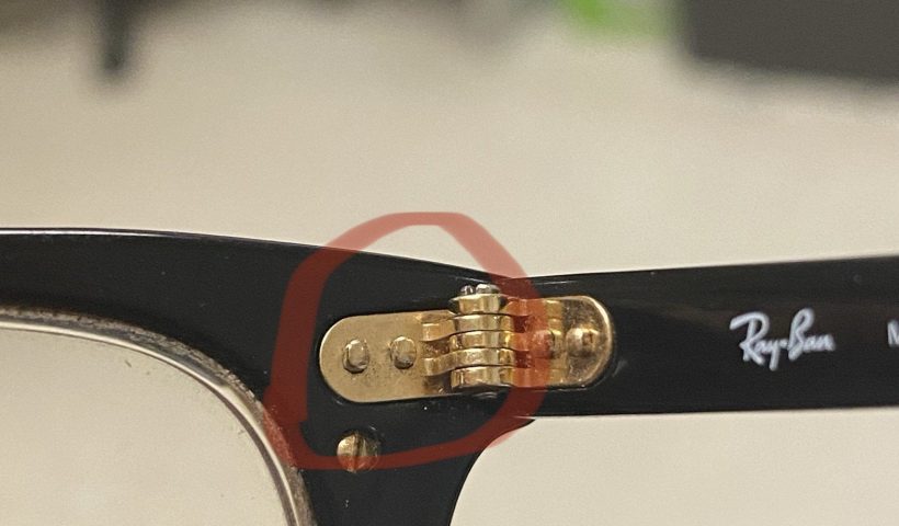 YU5UVv 2kpjZRYNzCfIj5eQ5Q5HhuQ0UnBjaqxybfao 820x480 - This hinge on my glasses is loose, has a lot of play and there are no screws to tighten it. Anyone have suggestions to fix this? - home, hobbies