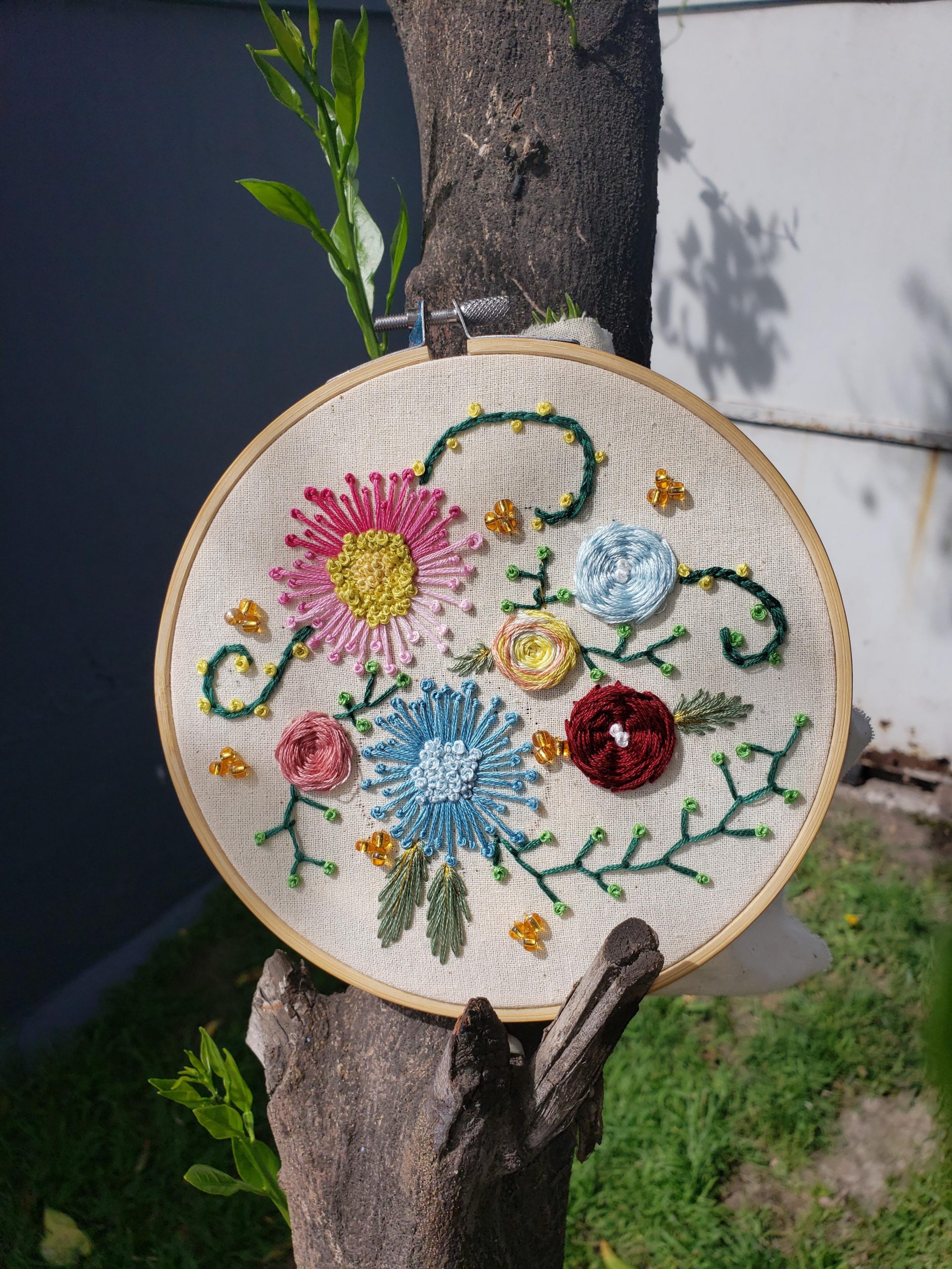 Hi, I loved to try some new stitches, what do you think? C: