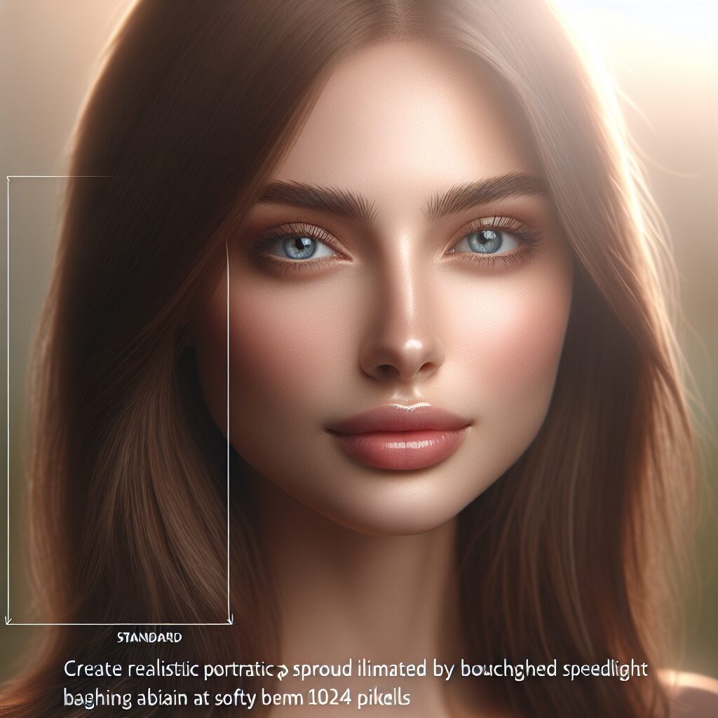 Portrait subject illuminated by bounced speedlight against a softly blurred background