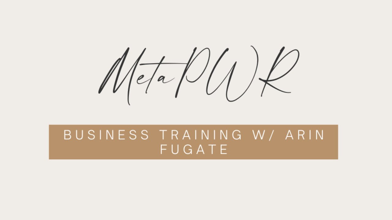 MetaPWR Business Training - training, business