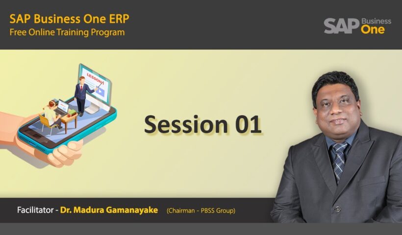 SAP Business One Free Training - Session 01 - training, business