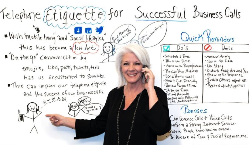 Telephone Etiquette for Successful Business Calls - Project Management Training - training, business