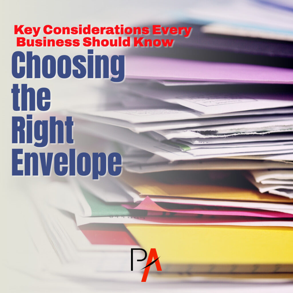Choosing the Right Envelope: Key Considerations Every Business Should Know