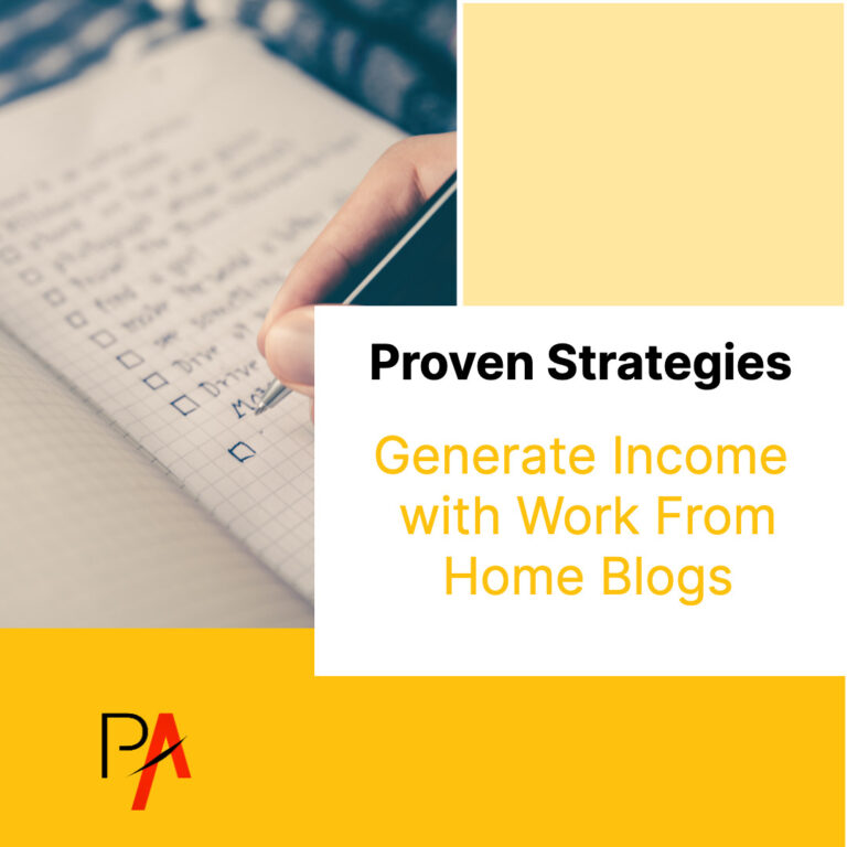 work from home blog