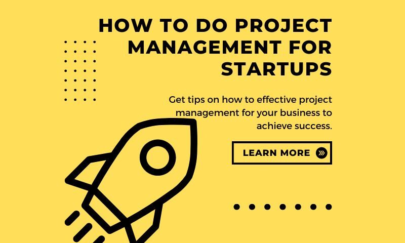 project management for startups
