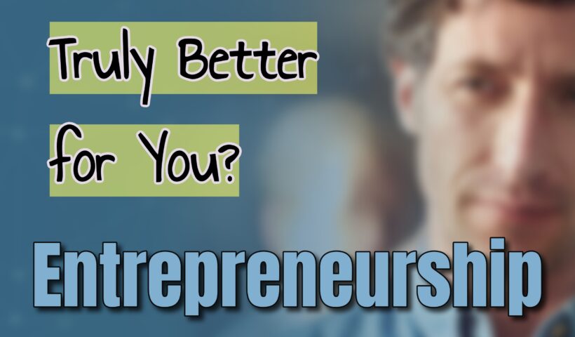 entrepreneurship vs employment - man contemplating what's best