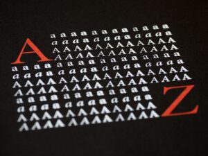 black white and red textile - brand identity