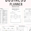 Business Planner Printable | Business Planner PDF | Business Planning | Business Planner | Business Bundle | 2023 Business | Small Business