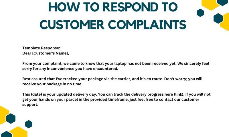 How to Respond to Customer Complaints