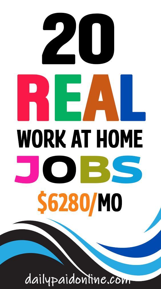 20 Real Work At Home Jobs That Make Upto $6280/Month - work-from-home