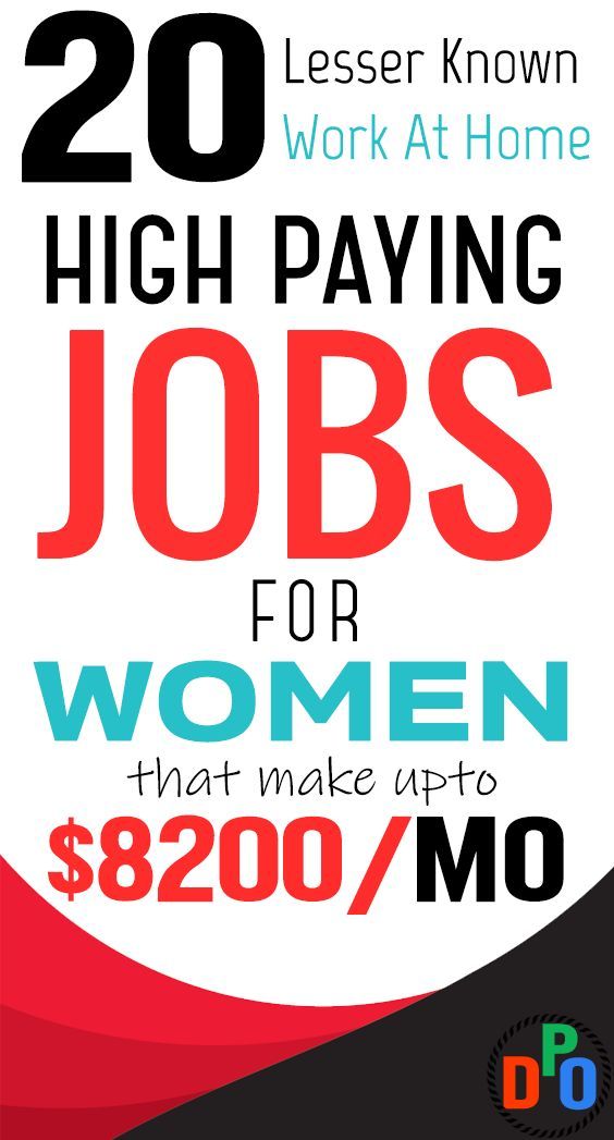 20 Lesser Known Work At Home High Paying Jobs for Women That Make Upto $8200/Month - work-from-home