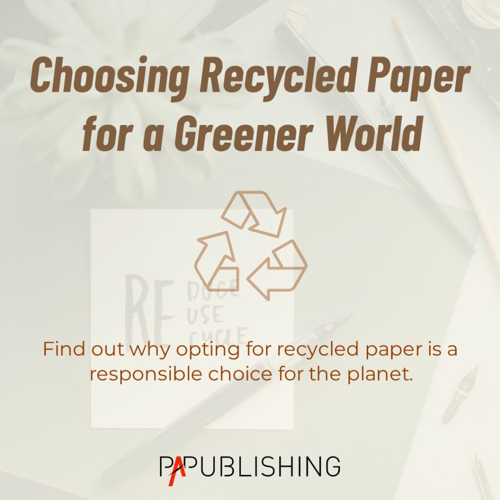 Recycled Paper: What Are the Benefits?