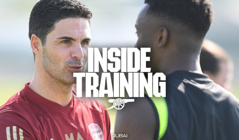 NELSON SCORES OUTRAGEOUS CHIP! Inside Training | Down to business in Dubai - training, business