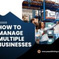 How to Manage Multiple Businesses