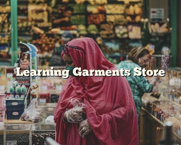 Learning Garments Store