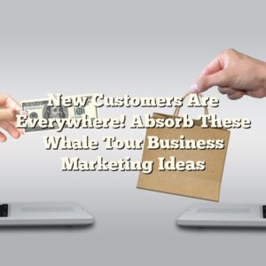 New Customers Are Everywhere! Absorb These Whale Tour Business Marketing Ideas