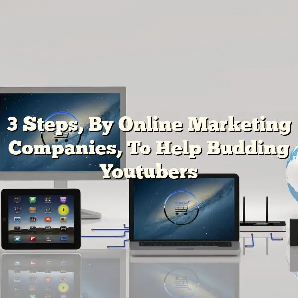 3 Steps, By Online Marketing Companies, To Help Budding Youtubers