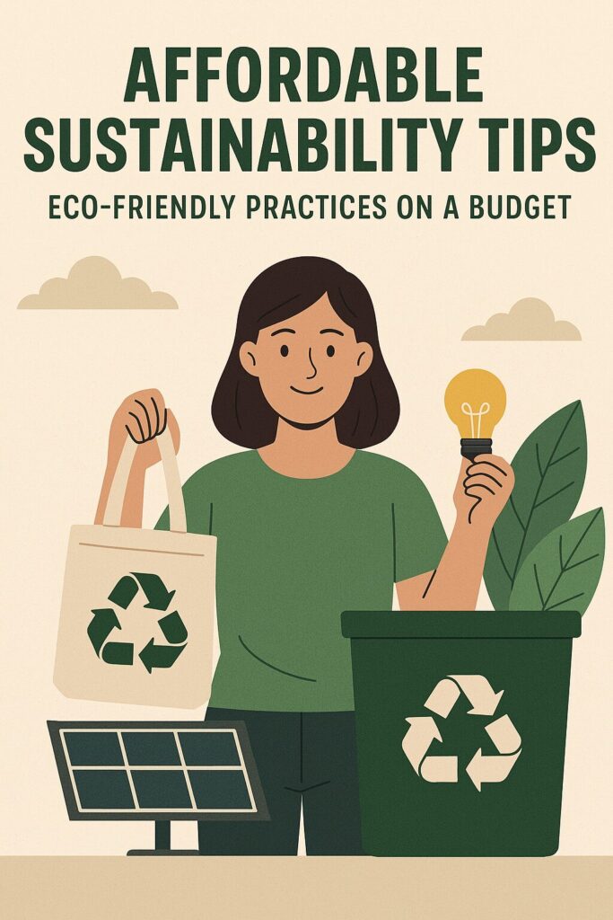 Affordable Sustainability Tips: Implementing Eco-Friendly Practices Within Budgetary Constraints 2 affordable sustainability tips