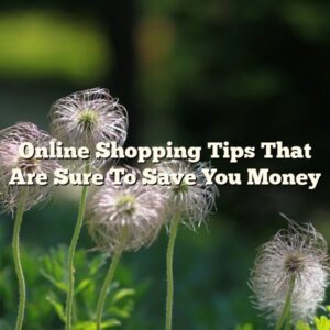 Online Shopping Tips That Are Sure To Save You Money