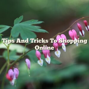 Tips And Tricks To Shopping Online