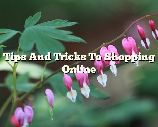 Tips And Tricks To Shopping Online