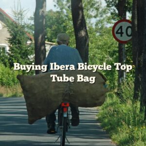 Buying Ibera Bicycle Top Tube Bag