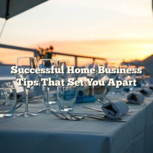 Successful Home Business Tips That Set You Apart