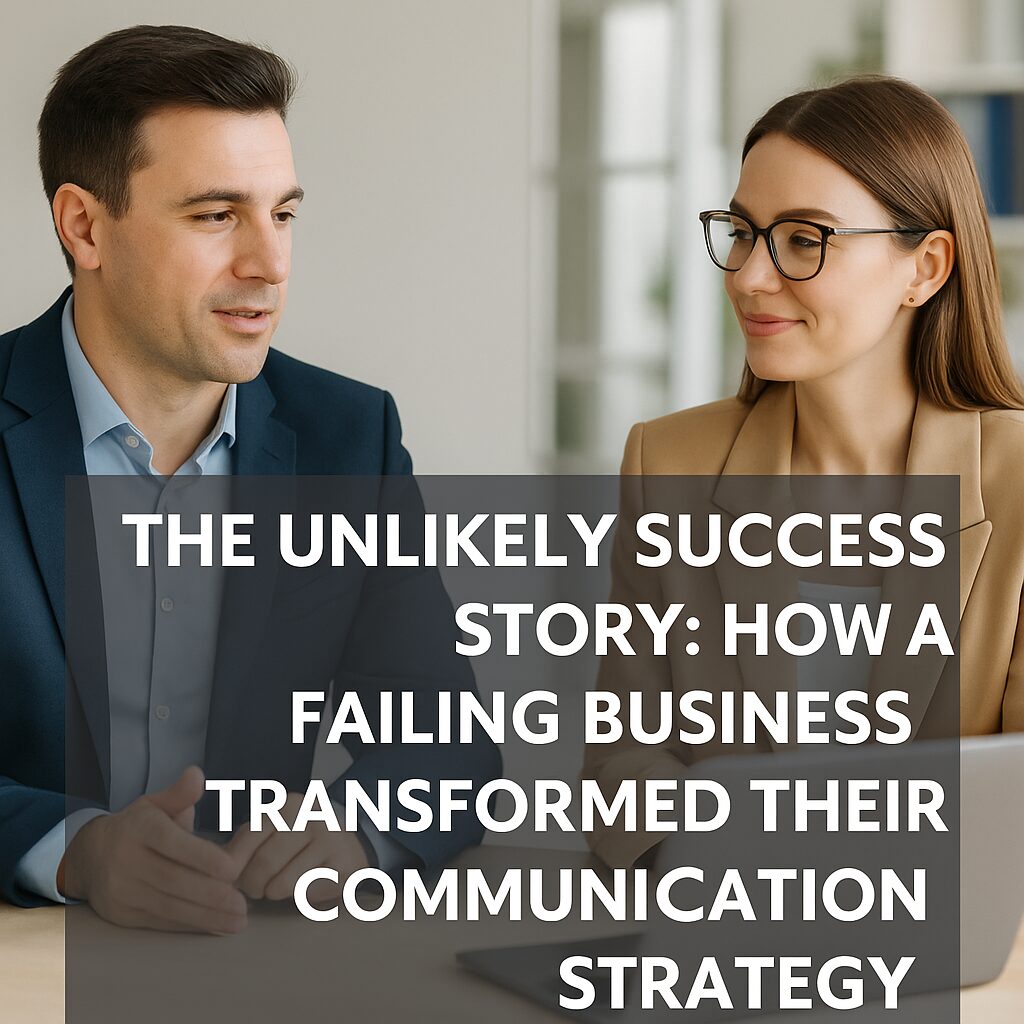 a man and woman sitting at a table - communication strategy 