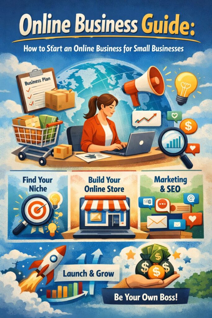 Online Business Guide: How to Start an Online Business for Small Businesses Online Business Guide: How to Start an Online Business for Small Businesses - business