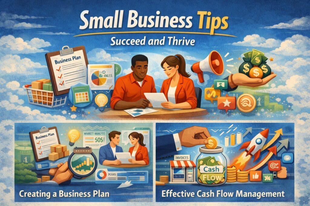 Small Business Tips: Succeed and Thrive 1 small business tips featured image