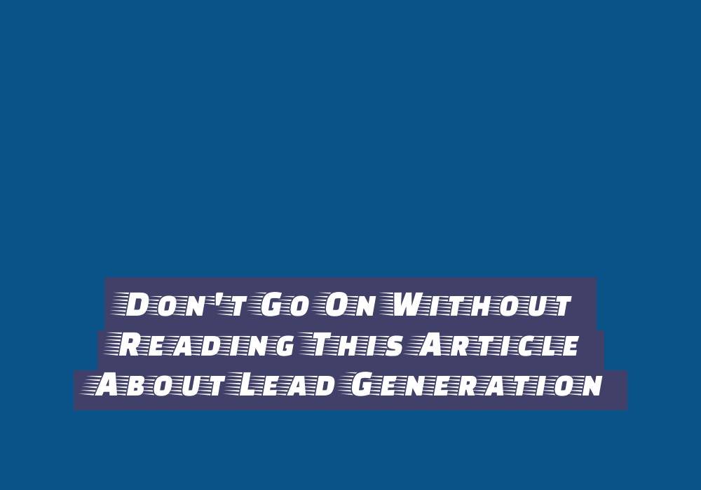 Producing Leads For Network Marketing Producing Leads For Network Marketing - business