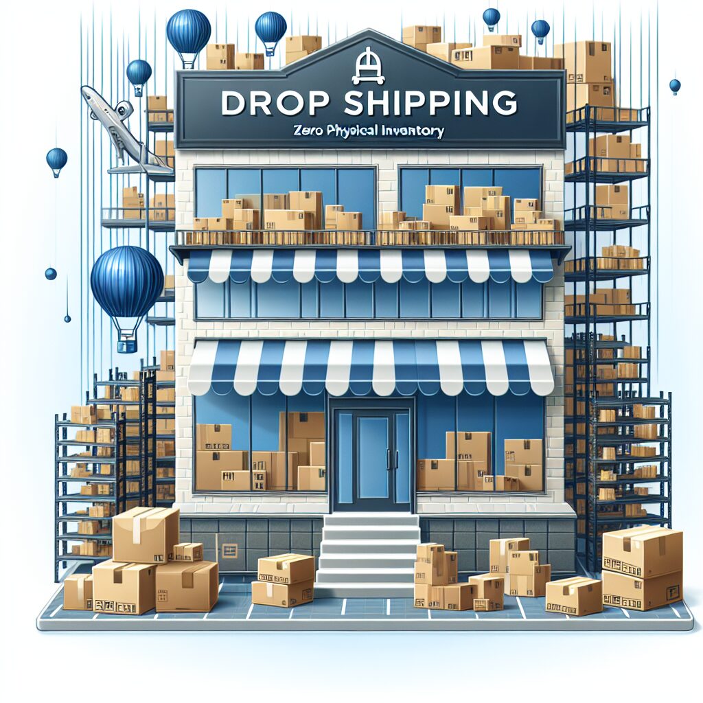 Overcoming Barriers to E-commerce: An Examination of the Drop Shipping Model 1 Drop shipping business model eliminating inventory and startup costs
