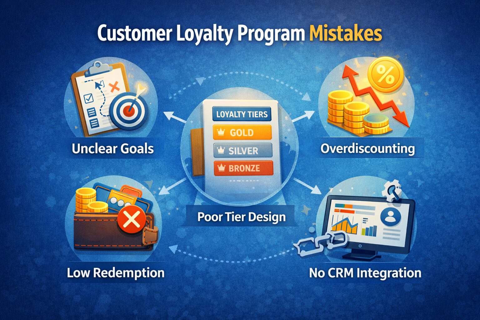 Common Loyalty Program Mistakes and How to Fix Them 2 Loyalty program mistakes