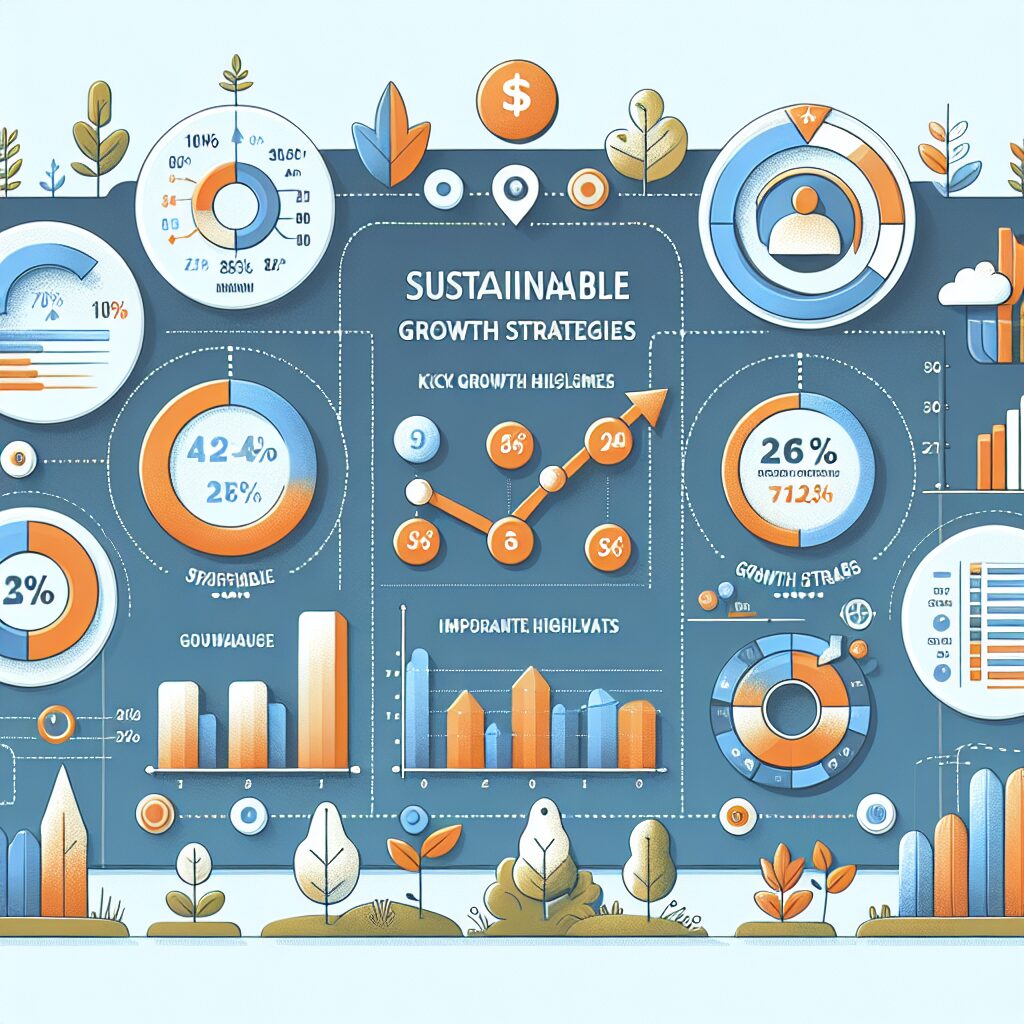 Roadmap dashboard outlining sustainable small business expansion strategies with key growth milestones and performance indicators.