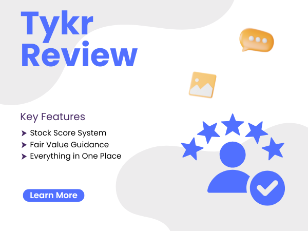 Tykr Review | Stock Research Tool 3 tykr review