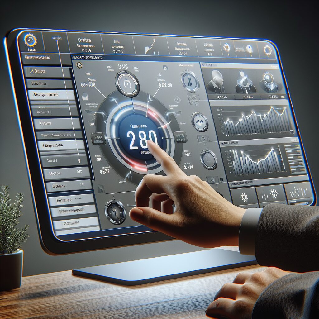 Virtual stand-up dashboard displaying remote team tasks, progress updates, and coordination metrics for effective remote management.