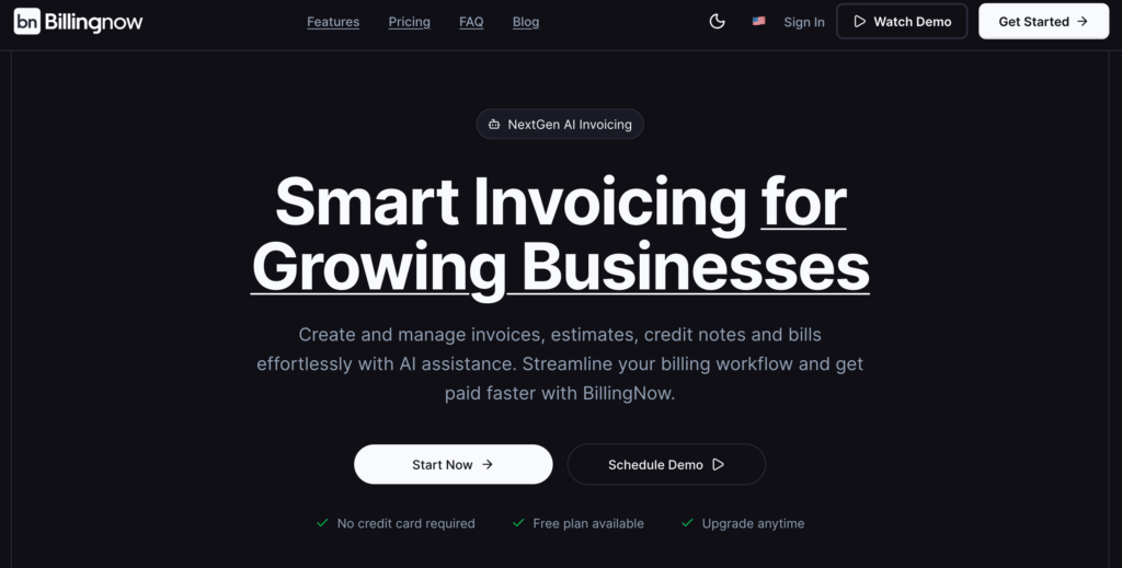 BillingNow Review | Manage Invoices Without Stress 1 BillingNow review