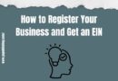 Get an EIN for Your Business