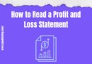 How to Read a Profit and Loss Statement