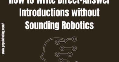 write direct-answer introductions